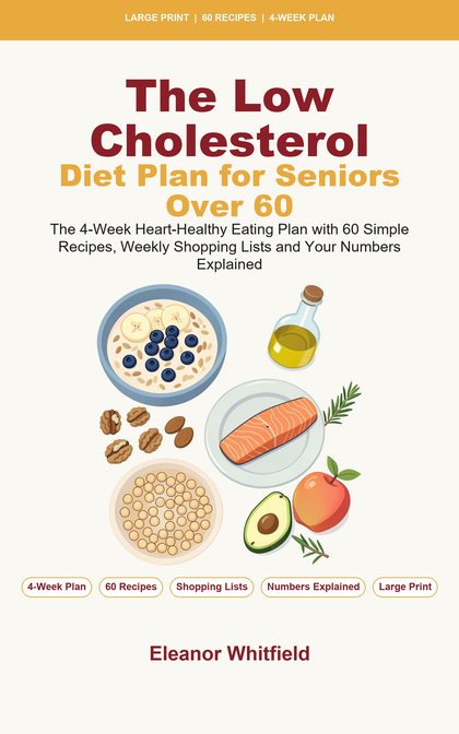 Cover of The Low Cholesterol Diet Plan for Seniors Over 60